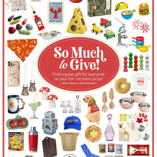 food network magazine holiday gift guide 2023 julie mollo martini clutch glitter vinyl cheers