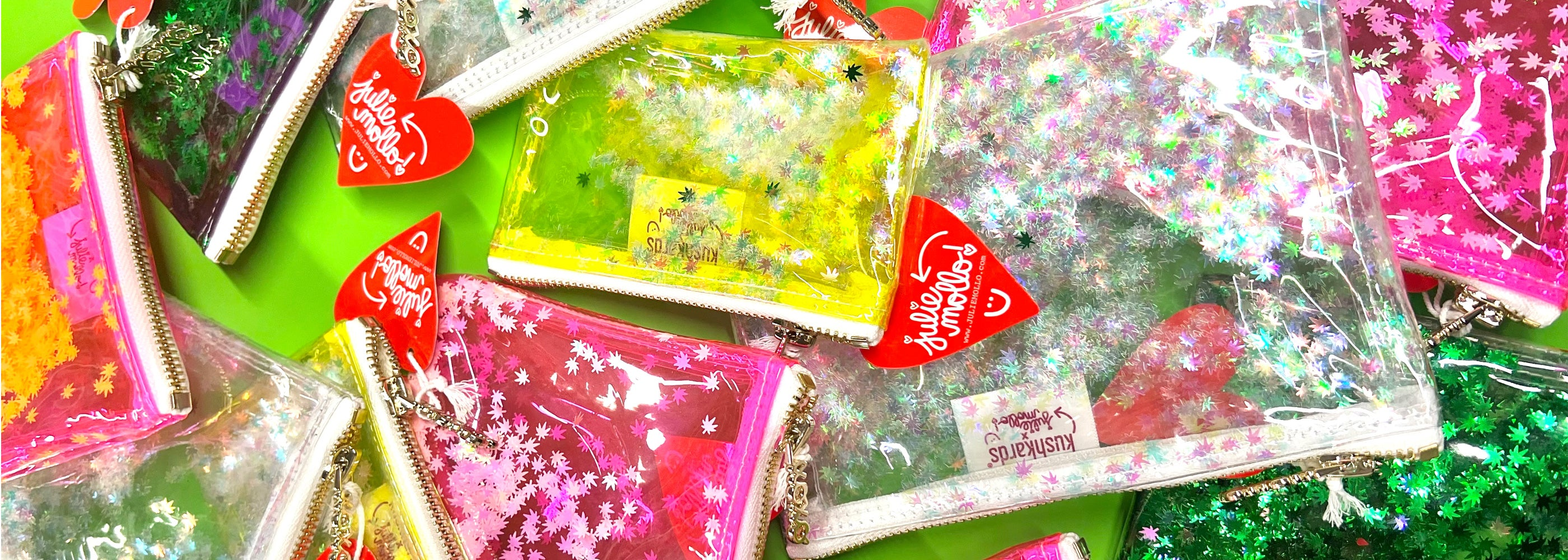 kush kards julie mollo spark up some sparkle clutch cannabis confetti gifts