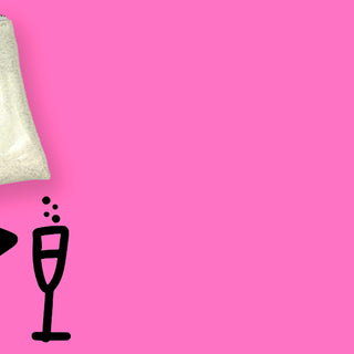 best bridal gifts glitter bags by julie mollo