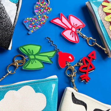 Green Bow Bag Charm! 💚🎀✨