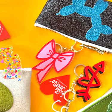 Pink Bow Bag Charm! 💖🎀💫