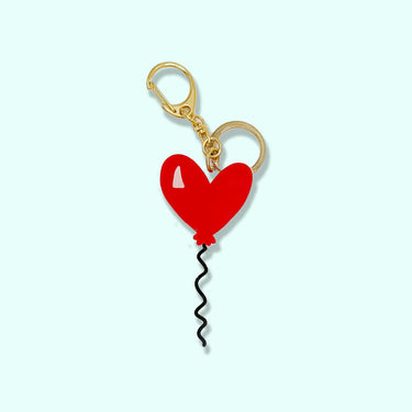 Heart Balloon Bag Charm! 🎈❤️✨