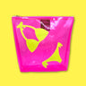 large bikini pouch for vacation and beach bags