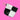 Itty Bitty Checkerboard Clip-On Bag! 🖤🤍