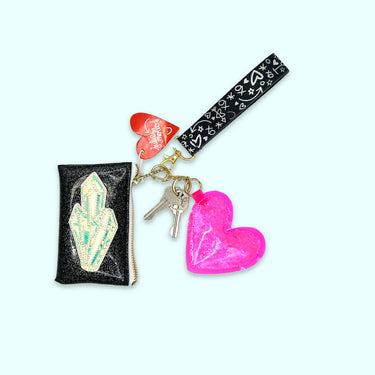 The Crystal Keychain Clutch! 💎 Sparkle and Shine on the Go!