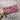 Cute and customizable pink Clear vinyl clutch filled with rainbow confetti. On the top of the clutch is a cute XOXO zipper that is custom to Julie Mollo!. The clutch's front is adorned with "Susie" in glittery pink and purple canvas.