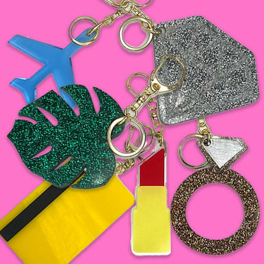 Super Fun Acrylic Bag Charms!✨
