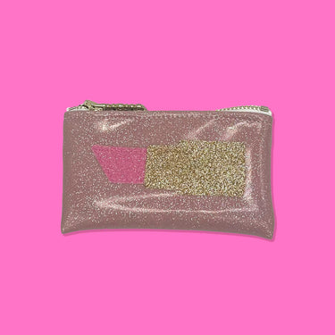 Pink Lipstick Keychain Clutch! 💕💄