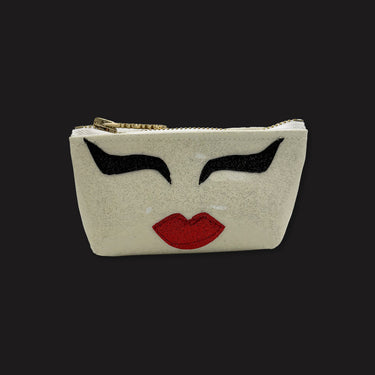 Teeny Tiny Makeup Face Clutch! 💋