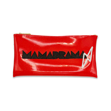 Mamadrama Classic Clutch – Red ⚡️❤️