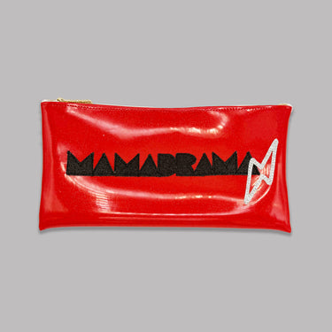 Mamadrama Classic Clutch – Red ⚡️❤️