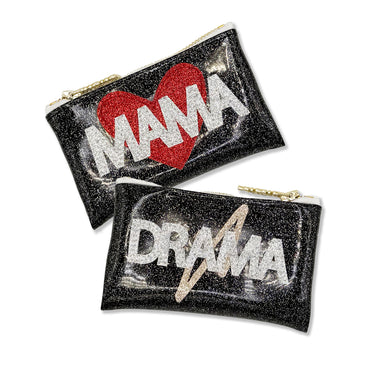 Mamadrama “MAMA / DRAMA” Keychain Clutch ❤️⚡️