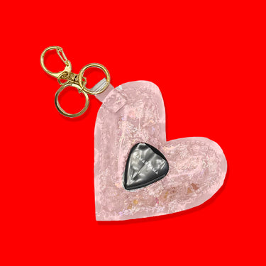 MAMADRAMA X JM Confetti Heart Pick Pocket Keychain! ⚡️