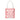 Red Doodle Print Tote Bag – Playful Hand-Drawn Hearts, Bows & Icons on White