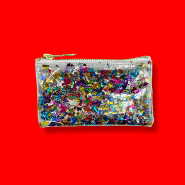 Confetti Keychain Clutch!