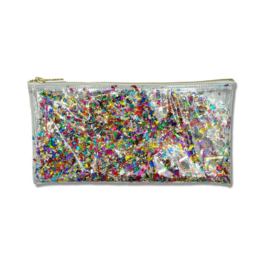 Clear Confetti Clutch!