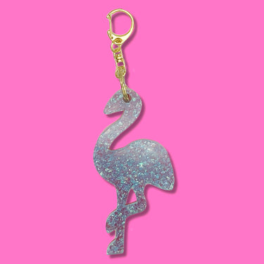 Flamingo Double-Sided Keychain!
