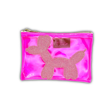 Pink Balloon Dog Midi Clutch!