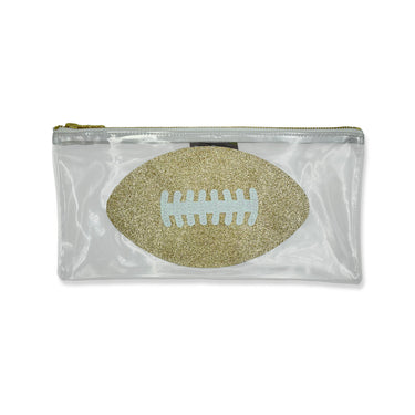 Fancy Football Clear Clutch! *Stadium Safe!*