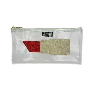 The Lipstick Clear Clutch!