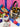 Assortment of Julie Mollo clutches and bags with party props