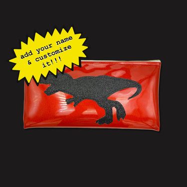 Dinosaur Glitter Clutch!