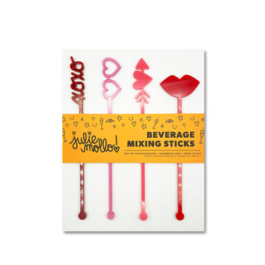 Lovely Love Themed Drink Stirrers!